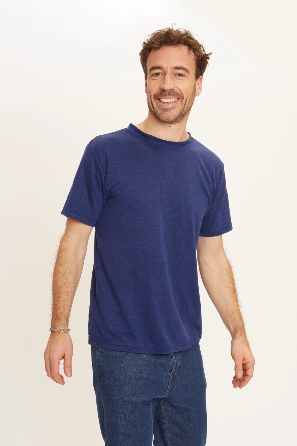 T-shirt en lin pour homme