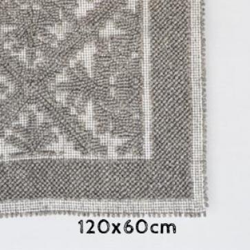 Grand Tapis Sarde 120cm Gris