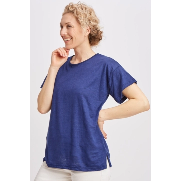 Tunique longue en lin pour femme