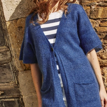 Veste laine mohair et soie Bonne affaire 