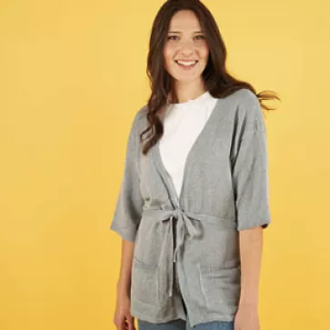 Veste Lin Coton Seacell   