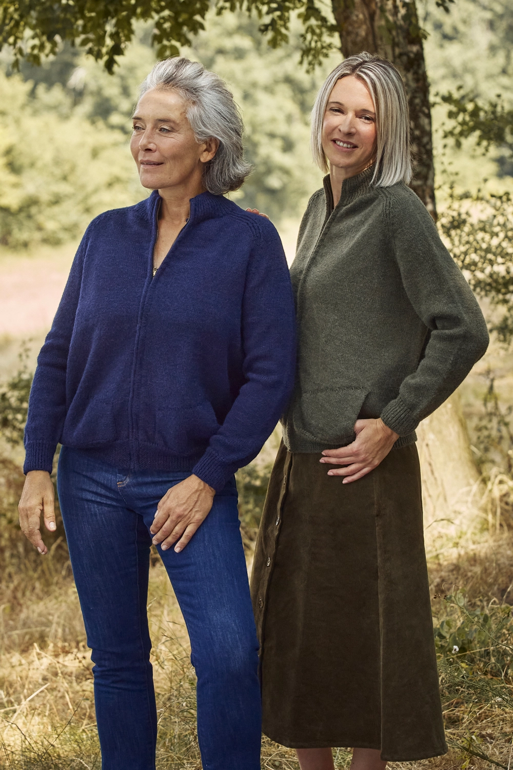 Gilet en laine alpaga pour femme 