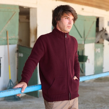 Gilet en laine recyclé pour homme Léo